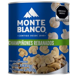CHAMPIÑON REBANADO MONTEBLA LATA 2.8 KG